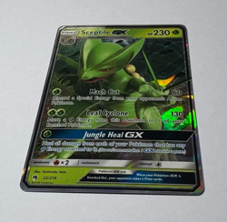 Sceptile GX 22/214 Lost Thunder Ultra Rare Sun And Moon Pokemon Card Near Mint - Image 3