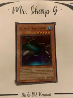 KATAPULT-SCHILDKROTE - DB2-DE047 DEUTSCH Yu-Gi-Oh! CARD SUPER RARE HOLO KONAMI - Image 3