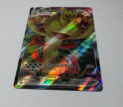 LIVE Pokemon Card Meowth VMAX SWSH005 Ultra Rare Full Art Black Star Promo NM - Image 1