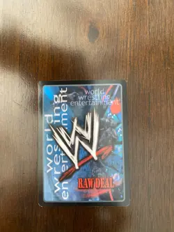 WWE Raw Deal Card Downward Spiral - Image 2