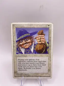 Land Tax 4th Edition Magic The Gathering 1995 4 Card Play set - Image 3