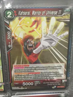 Kahseral, Warrior of Universe 11 | Dragon Ball Super Card Game BT14-026 NM/M - Image 1