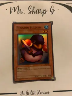 PENGUIN SOLDIER - SDJ-022 ENGLISH Yu-Gi-OH! CARD GAME STARTER DECK 2004 HOLO TCG - Image 2