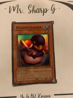 PENGUIN SOLDIER - SDJ-022 ENGLISH Yu-Gi-OH! CARD GAME STARTER DECK 2004 HOLO TCG - Image 3