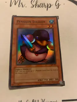 PENGUIN SOLDIER - SDJ-022 ENGLISH Yu-Gi-OH! CARD GAME STARTER DECK 2004 HOLO TCG - Image 4