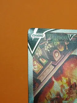 Pokemon Sword & Shield Flareon V Promo Card SWSH 180 Collection Box - Image 5
