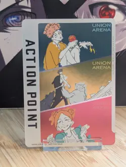 Union Arena Jujutsu Kaisen Action Point Card UEPR/JJK-AP01 Holo Foil NM CCG TCG - Image 1