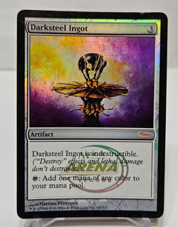 FOIL Darksteel Ingot Arena Promo MTG Magic the Gathering 7233 - Image 1