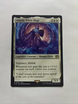 Minwu, White Mage 0026 MTG Final Fantasy - Image 1