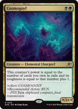 MTG magic 1x Cosmogoyf (M/NM) Edge of Eternities - Image 1