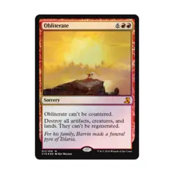 WOTC MtG Ftv Lore Obliterate (MR) (Foil) NM - Image 1