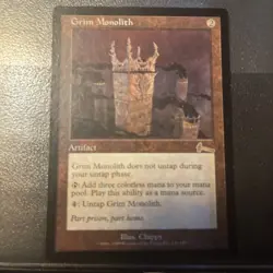 MTG Grim Monolith Urza's Legacy Magic the Gathering - Image 4