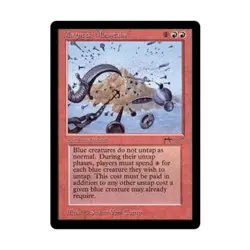WOTC MtG Arabian Nights Magnetic Mountain (U3) EX - Image 1
