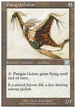Patagia Golem - Medium Play MTG Classic 6th Edition - Image 1