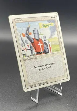 Crusade 3rd Edition Magic mtg Moderate Play, English x1 - Image 1