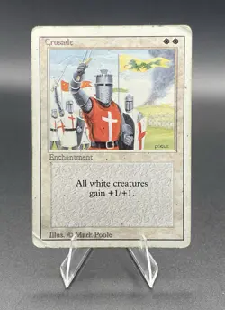 Crusade 3rd Edition Magic mtg Moderate Play, English x1 - Image 2