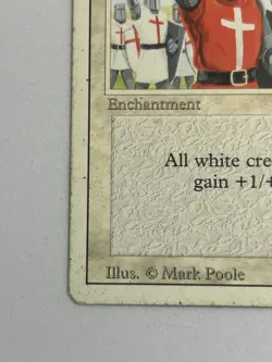 Crusade 3rd Edition Magic mtg Moderate Play, English x1 - Image 4