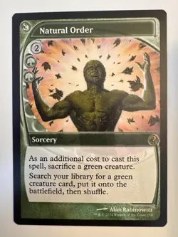 Natural Order Future Sight Mystery Booster 2 MTG Magic - Image 1