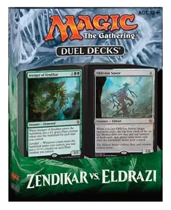 New and Sealed x 1 Duel Decks: Zendikar vs. Eldrazi MTG Preconstructed Decks - Image 1