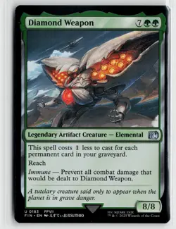 MTG Final Fantasy Diamond Weapon x4 NM Uncommon - Image 1