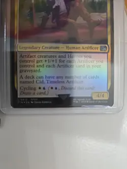 Cid, Timeless Artificer (0412) Final Fantasy Foil Magic The Gathering MTG - Image 4