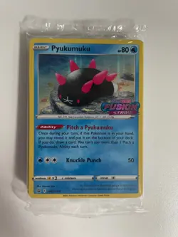 Pokemon TCG: 2021 Fusion Strike Build and Battle prerelease deck - Pyukumuku - Image 1