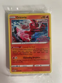 Pokemon TCG: 2021 Fusion Strike Build and Battle prerelease deck - Oricorio - Image 1