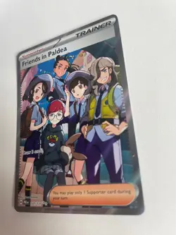 Pokemon TCG: 2025 Prismatic Evolutions Full Art Friends in Paldea (137/131) - Image 3