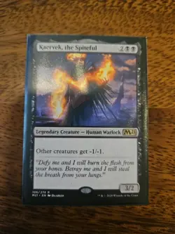 Kaervek, the Spiteful Core Set 2021 Regular Magic: The Gathering MTG - Image 1