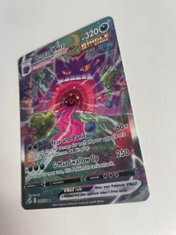 Pokemon TCG: 2021 Fusion Strike Alternate Art Gengar VMAX (271/264) - Image 3