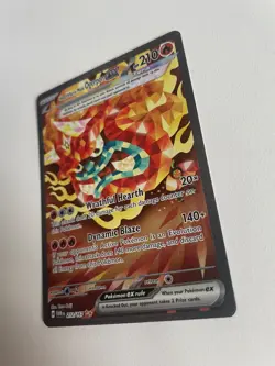 Pokemon TCG: 2024 Twilight Masquerade Hearthflame Mask Ogerpon ex (212/167) - Image 3