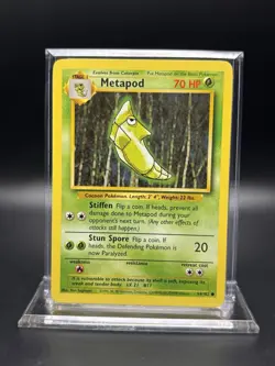 1999 Pokemon Base Set - Metapod No. 54/102 - Image 1