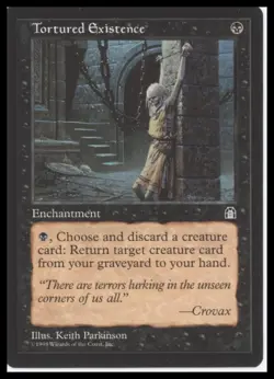 MTG Stronghold # Tortured Existence Lightly played tcg - Image 1