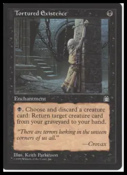 MTG Stronghold # Tortured Existence Lightly played tcg - Image 1