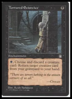 MTG Stronghold # Tortured Existence Lightly played tcg - Image 1