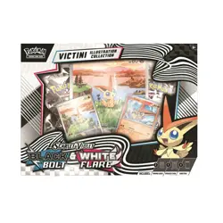 Pokemon TCG Black Bolt & White Flare Unova Victini Illustration Collection -NEW! - Image 2