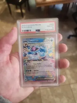 PSA 10 Gem Mint Glaceon ex 026/131 2025 Pokemon SV Prismatic Evolutions - Image 4