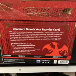 Pokemon TCG Charizard ex Super-Premium Collection Box Sealed with extra display - Image 5