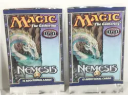 4 MTG NEMESIS Expert Level Empty Wrapper NO CARDS Magic the Gathering 2000 - Image 3