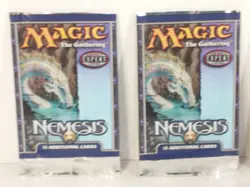 4 MTG NEMESIS Expert Level Empty Wrapper NO CARDS Magic the Gathering 2000 - Image 4