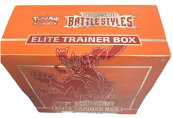 🔥 Pokemon TCG Sword & Shield - Battle Styles - Elite Trainer Box ETB RED - Image 4