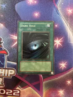 (YBL) Dark Hole - LOB-052 - YuGiOh Unlimited LP - Image 1