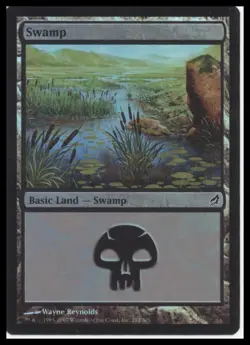 MTG Lorwyn #292 Swamp (292) Lightly played tcg - Image 1