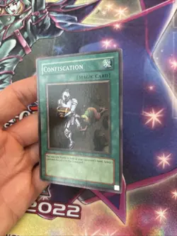 (YBL) YuGiOh - Confiscation - MRL-038 - Unlimited - Super Rare - LP - Image 2