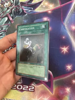 (YBL) YuGiOh - Confiscation - MRL-038 - Unlimited - Super Rare - LP - Image 3