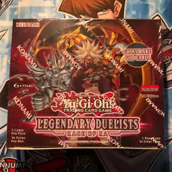 YuGiOh Legendary Duelists Rage of Ra Booster Box - 1st Edition - Konami Sealed! - Image 1