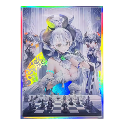 50PCS Animated Anime Card Sleeves Yugioh Yu-Gi-Oh Protector YGO Chess Lady Girl - Image 1