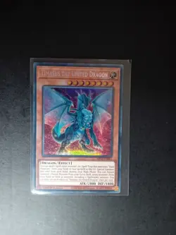 YuGiOh! Timaeus the United Dragon MP23-EN003 Prismatic Secret Rare 1st Edition - Image 1