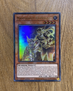 Mannadium Riumheart | CYAC-EN012 | Ultra Rare | 1st Edition | YuGiOh Card | Mint - Image 1