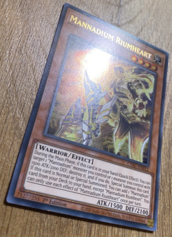 Mannadium Riumheart | CYAC-EN012 | Ultra Rare | 1st Edition | YuGiOh Card | Mint - Image 4
